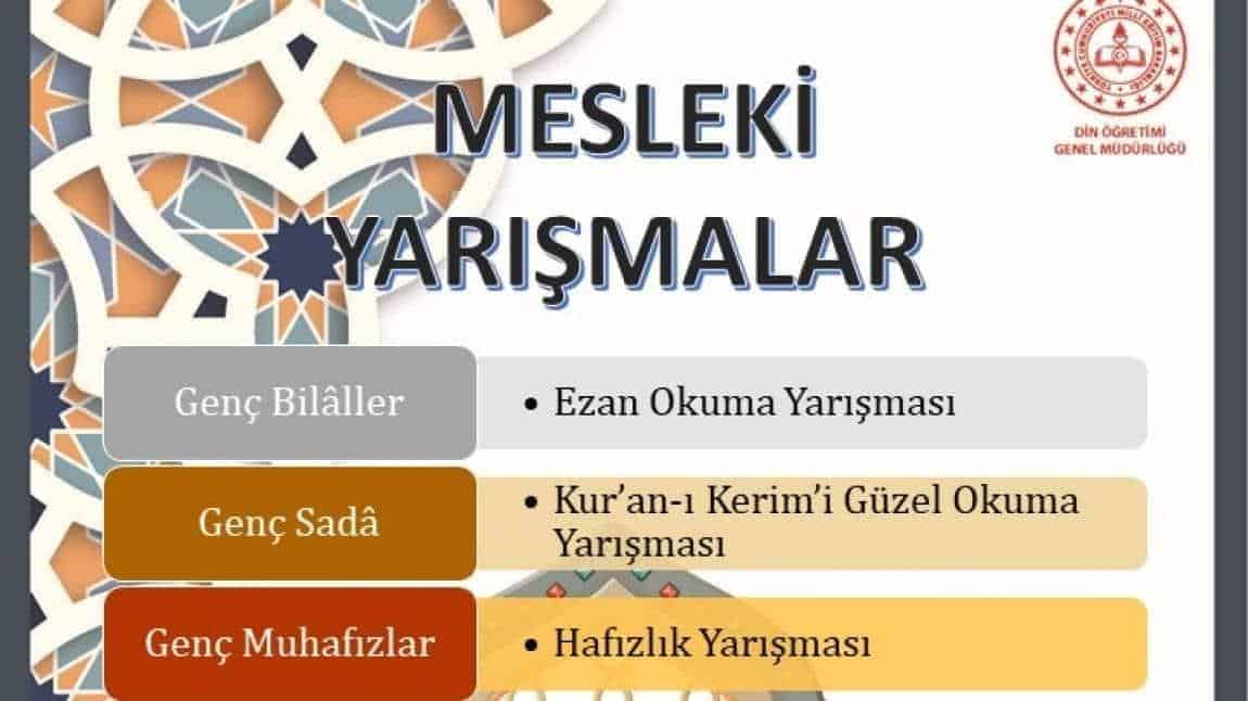 OKULUMUZ MESLEKİ YARIŞMALARA KATILIM SAĞLADI